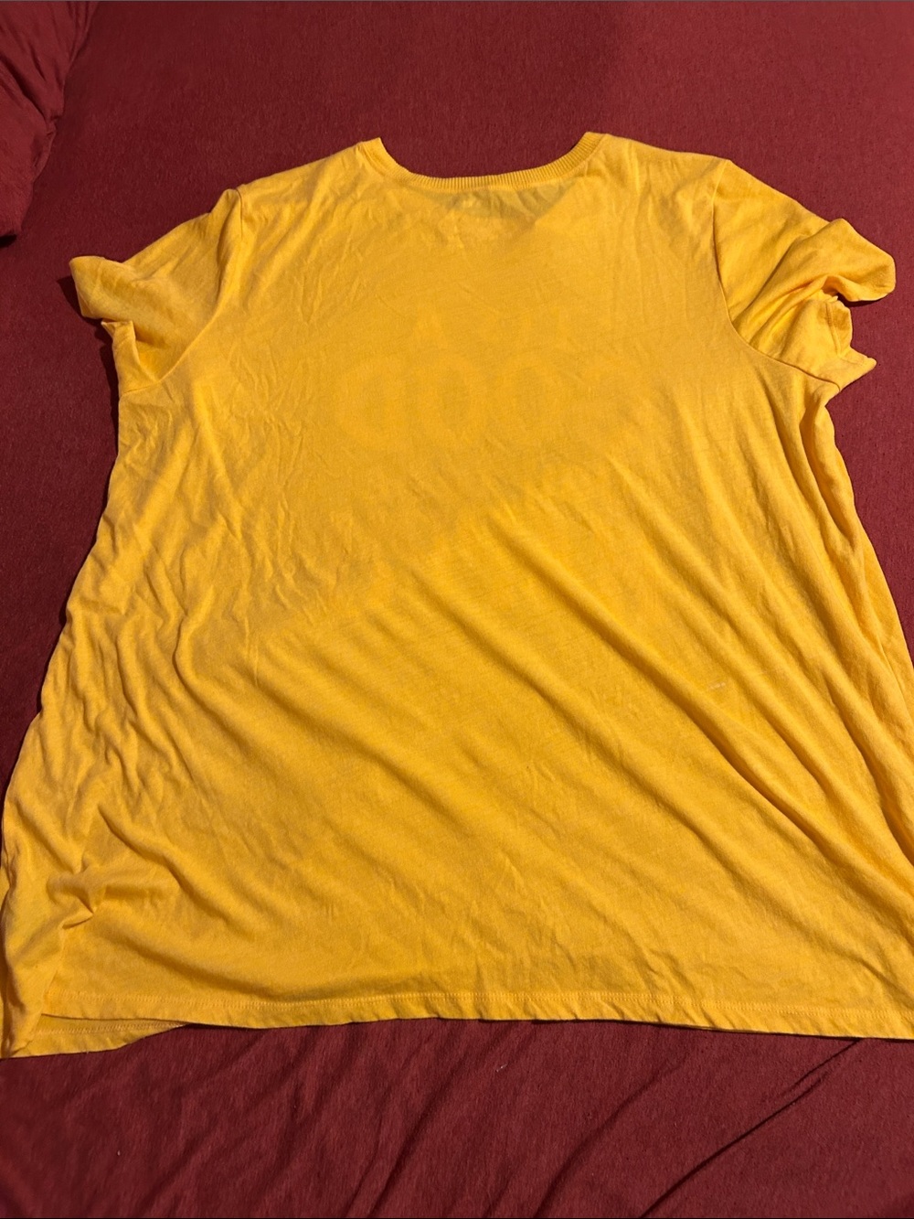 torrid Yellow Graphic Tee with White 'It's A Good Day to be Happy' Print - Picture 3 of 3